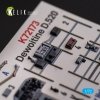 Kelik K72173 Dewoitine D.520 - interior 3D decals for Hobby 2000/Hasegawa kit (1/72)